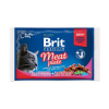 Brit Premium Cat Adult Meat Plate Mięsny Zestaw saszetek 4x100g mokra karma dla kota